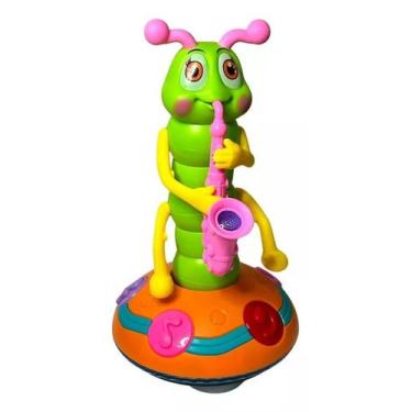 Imagem de Lagarta Dançante - A Amiga Colorida que Encanta! - Royal Toys, Rosa
