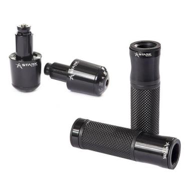 Imagem de Kit Esportivo Manopla Luva Punho Peso Moto Universal Auminio - Stark R