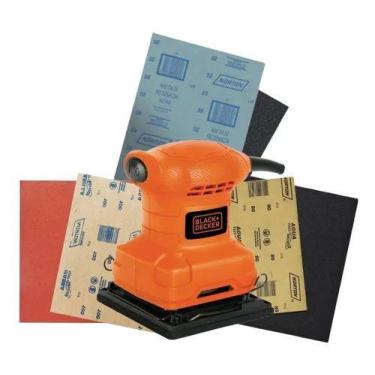 Imagem de Lixadeira Orbital 1/4 200 Watts Bs200 Black & Decker 220v C/ Lixa - Bl