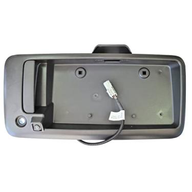 Imagem de PT Auto Warehouse GM-3908A-BUC - Alça traseira com câmera reserva Park Assist, preto texturizado