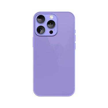 Imagem de Capinha Compativel com iPhone 14 Pro Verso Vidro Fosco Bordas de Silicone Luxuosa Premium Com Proteção de Camera