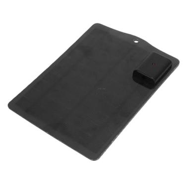 Imagem de RiToEasysports Carregador de Painel Solar 7W, Portátil Monocristalino de Silício para Carregamento de Telefone Ao Ar Livre, Energia Solar Dobrável Compacta Com Solução de Emergência (Preto)