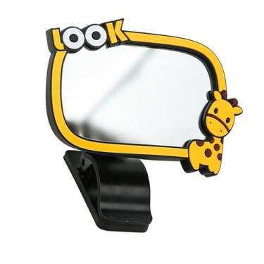 Imagem de simhoa Espelho Retrovisor para Bebês, Espelho Retrovisor Amplo E Transparente para Banco Traseiro de Carro