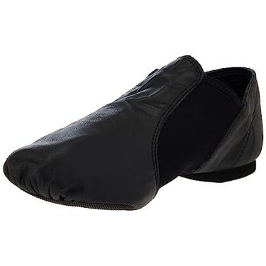Imagem de Capezio Tênis feminino E Series Jazz sem cadarço, Preto, 38