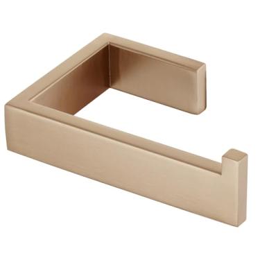 Imagem de KOKOSIRI Suporte de papel higiênico suporte de parede dispensador de papel de seda para cozinha, banheiro, banheiro, suporte de papel higiênico, champanhe, bronze, aço inoxidável B2009CPG