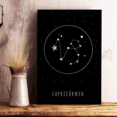 Imagem de Placa Decorativa Signos Capricórnio - TACOLADO PAPEL DE PAREDE, 15x21c