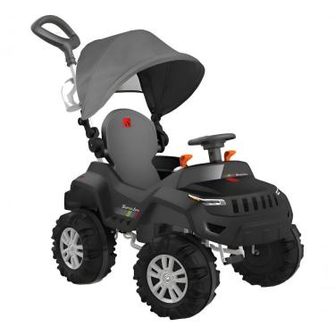 Imagem de Miniveículo Super Jipe Bandeirante Reclinável com Capota, Função Passeio e Pedal, Assento Reclinável, Capota Removível