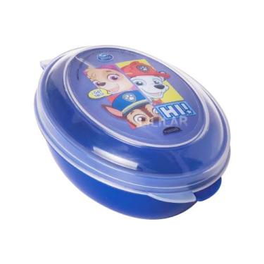 Imagem de Saboneteira Patrulha Canina 180ml Infantil Tampa Fixa BPA Free Mochila