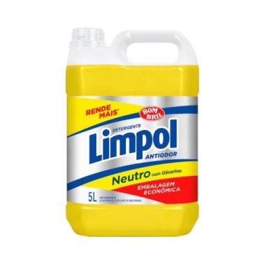 Imagem de Detergente Líquido Neutro 5 Litros Limpol - Bombril, 1