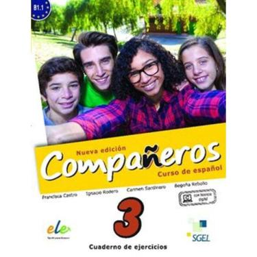 Imagem de Companeros 3 (B1.1) - Cuaderno De Ejercicios + Licencia Digital - Nueva Edicion