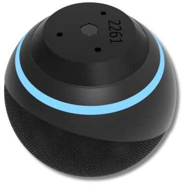 Imagem de Suporte Stand de Parede e Teto Compatível com Amazon Hub Alexa Echo Dot 4 Premium - Smart Speaker Home - Alto Falante Inteligente - Preto