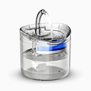 Imagem de Bebedouro Fonte de água para Pet bebedouro automático animais de estimação gatos cães dispensador de água silencioso com filtro