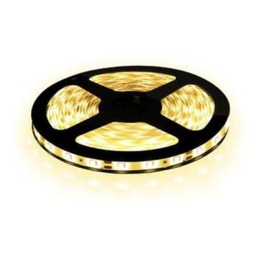 Imagem de Fita Led 5m Cores 12v 60leds/m IP20 4,8W/M Galaxy, BRANCO QUENTE
