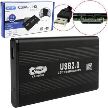 Imagem de Case 2.5 Hd Sata Usb 2.0 Para Pc e Notebook Kp-HD001