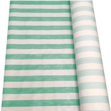 Imagem de Lona Listrada Multiuso Barraca De Feira Metro Linear 10x2m - BRN COMME