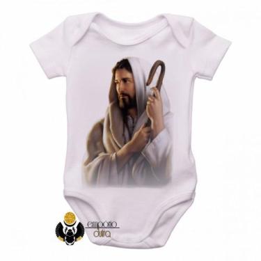 Imagem de body nenê criança roupa bebê Jesus de Nazaré - Empório Dutra, GG  (9-1