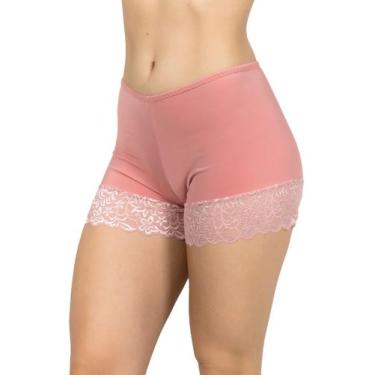 Imagem de Short Anágua em Microfibra Segunda Pele Cueca Feminina - Bella Fiore M