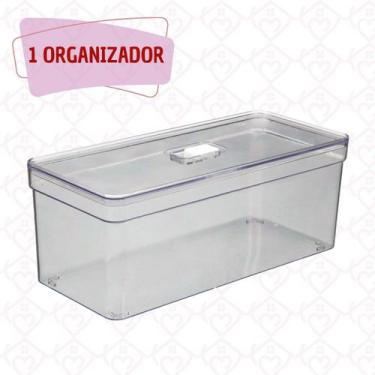 Imagem de 1 Organizador Modular Elegance Multiuso Porta Ovos Geladeira - PLASTUT