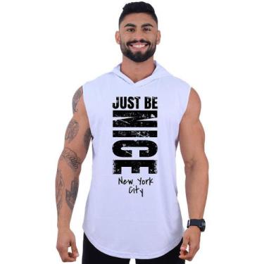 Imagem de Regata Longline com Touca Masculina MXD Conceito Just Be Nice, Masculi