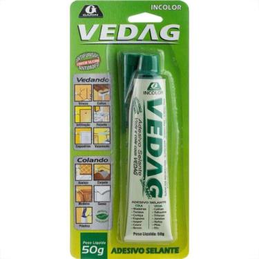 Imagem de Cola Sela Vedag Acrilica Multiuso Garin Incolor 50G Vaui-050