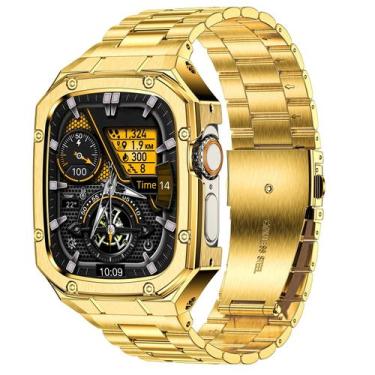 Imagem de Pulseira de Relógio BAITEYOU em Aço Inoxidável para Apple Watch