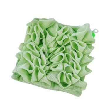 Imagem de harayaa Banho esponja esponja de banheira, ferramenta de limpeza de pele, lavagem rápida do corpo para adultos filhos, lavagem de pele para lavar a pele, Verde