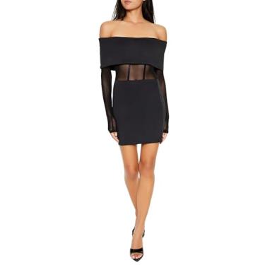 Imagem de Forever 21 Minivestido feminino tomara que caia, Preto, P