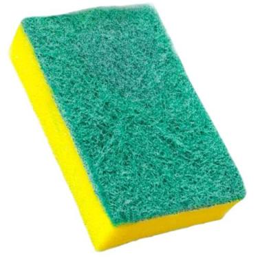 Imagem de Bucha Esponja Multiuso Dupla Face Limpeza Lavar Louça 06 UNID - MOP