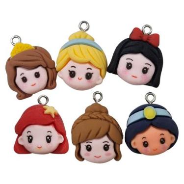 Imagem de Kit com 20 Pingentes diversos modelos Para Fazer Pulseira Colar Brinco