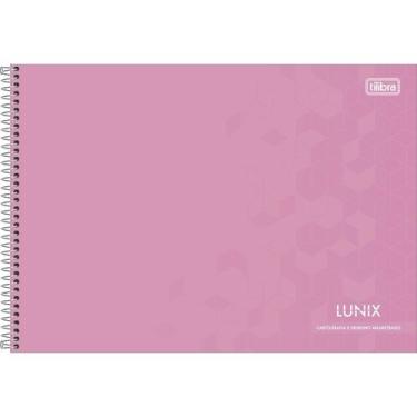 Imagem de Caderno Espiral Capa Dura Cartografia e Desenho Milimetrado Lunix 60 F