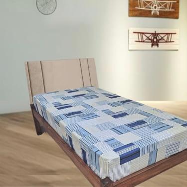 Imagem de Lençol Avulso Com Elástico Solteiro Viúva Cama Box 1,00 X 2,00 X 0,40 De Altura 150 Fios -DES-50198-COR-V44