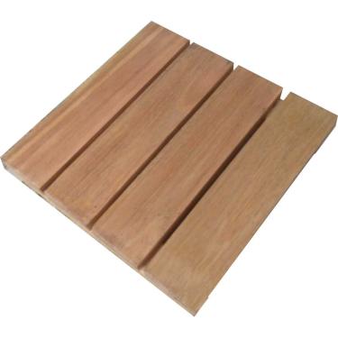 Imagem de Deck De Madeira Modular 30x30 Cm Réguas 7 cm NeonX