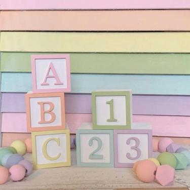 Imagem de Cubo Infantil ABC 123 Personalizado - Ideiative Design Criativo