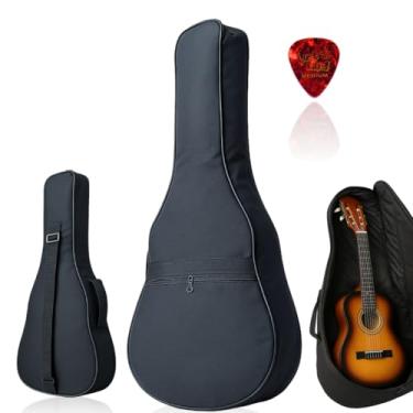 Imagem de Capa Preta para Cavaquinho e Ukulele Concert Acolchoada Impermeável Profissional Resistente Espuma Reforçada Bolsa Bag Luxo com Alça Mochila Proteção Instrumento Musical
