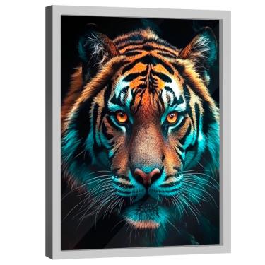 Imagem de Quadro Decorativo Tigre Majestoso Variação