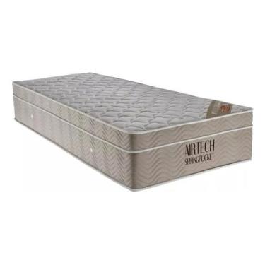 Imagem de Colchão De Molas Airtech Spring Pocket Solteiro 88x188x25 - Ortobom
