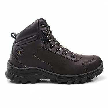 Imagem de Bota Coturno Masculino Adventure Trilha Mountain 1430 (Marrom, 44, BR, Adulto, Numérico, 44)