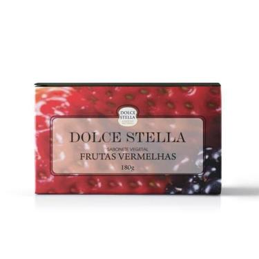 Imagem de Sabonete Barra Dolce Stella Futas Vermehas 180G Vegetal