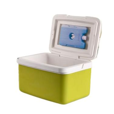 Imagem de Caixa de compras isolada | Caixa de entrega à prova de vazamento com bolsa de gelo - Recipientes térmicos à prova de vazamento para bebidas e lanches, piquenique, praia, viagem, acampamento, churrasco