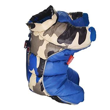 Imagem de Jaqueta Quente de Inverno para Cachorro Pet Casaco Filhote Mais Espesso Cães Pequenos e Médios Roupas Pets Algodão Macio Confortável