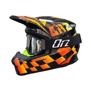 Imagem de Capacete Completo Para Corrida off Road De Motocicleta E Bicicleta Spe