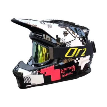 Imagem de Capacete Completo Para Corrida off Road De Motocicleta E Bicicleta Spe