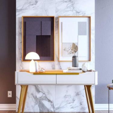 Imagem de Aparador Sala Jantar Classic ARC 2 Gavetas 1,36m - Móveis & Cia