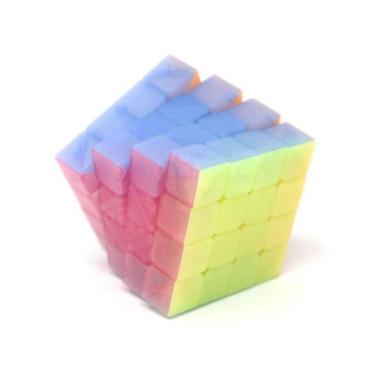 Imagem de Cubo mágico profissional 4x4x4 qiyi qiyuan jelly