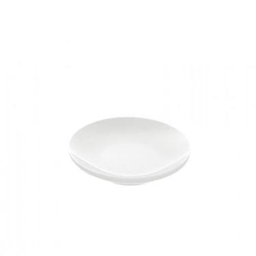 Imagem de Prato Sobremesa Tramontina Leonora Porcelana Branca 19cm