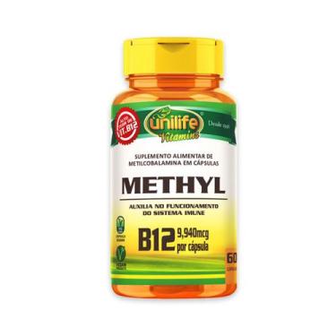 Imagem de Vitamina B12 Methyl Unilife Vegano 60 cápsulas