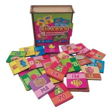 Imagem de Jogo da memoria silabas - Maninho