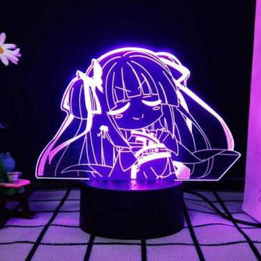 Imagem de Luz noturna LED 3D Senrens Bankas Murasames com mudança de cor - yiwei