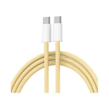 Imagem de Cabo De Carregamento Rápido Tipo C Para Tipo C Para iPhone 15 16 Huawe