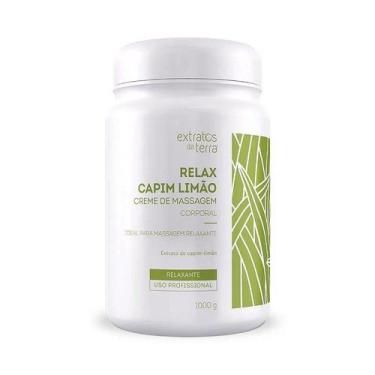 Imagem de Creme de Massagem Corporal Relax Capim Limao Extratos da Terra 1kg